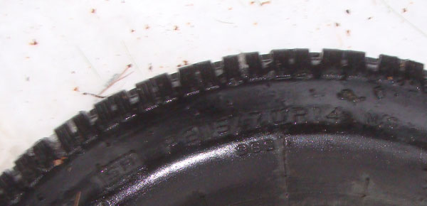 Mustang Snow Tire Photos