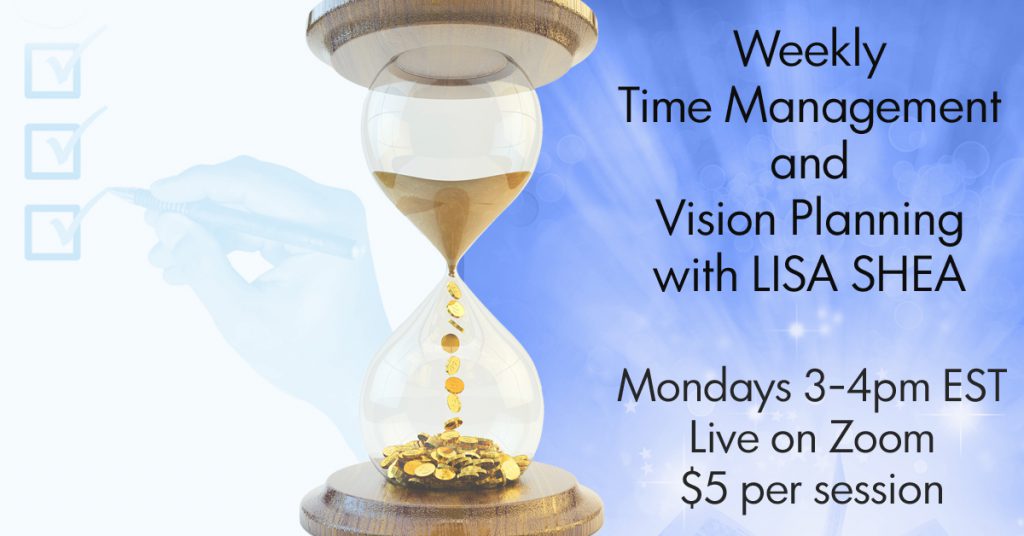 Vision Statements, Goal Planning, Time Management Weekly Workshop
