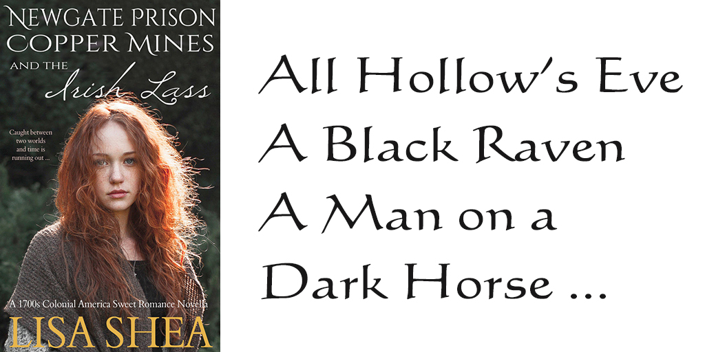 All Hollow's Eve. A Black Raven. A Man on a Dark Horse ...