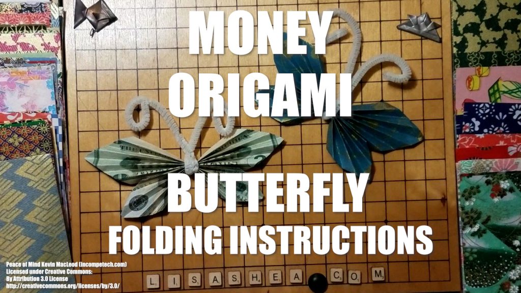 Money Origami Butterfly