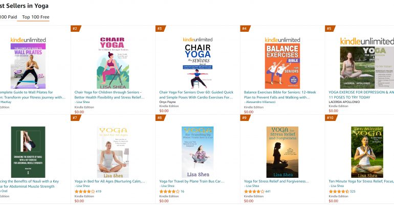 Lisa Shea Yoga Books